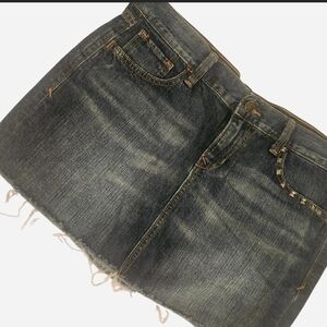 Old Navy Dark Wash Denim Skirt Size 8
